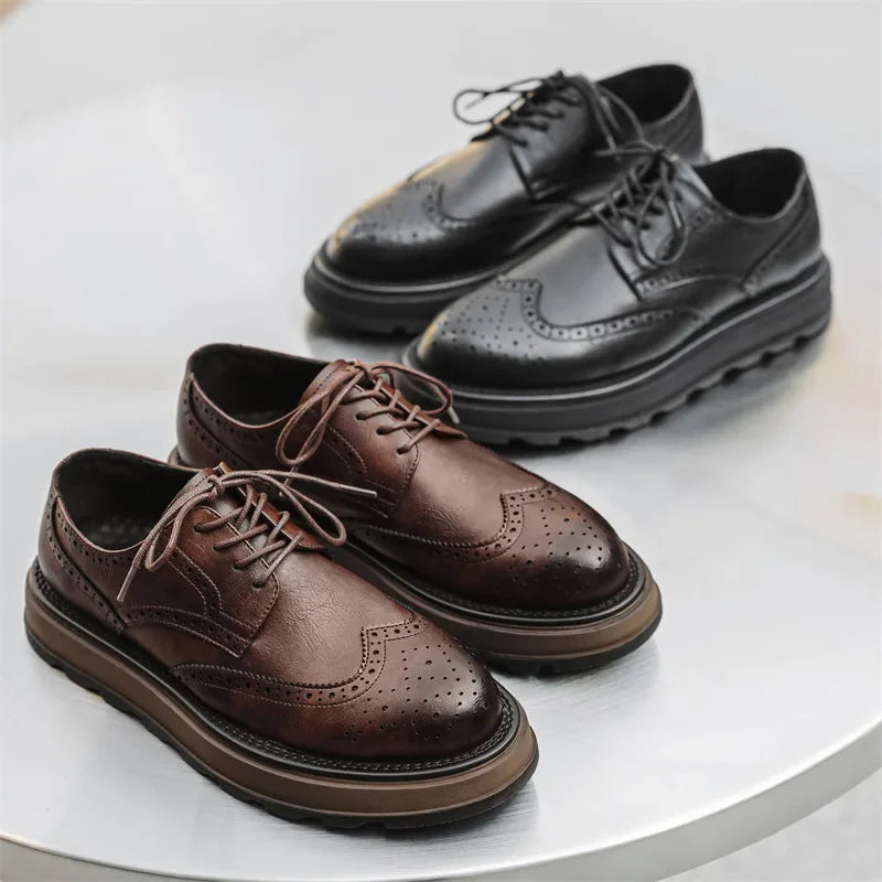 Bravello | Elegantní derby boty