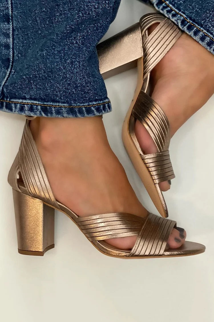 ASKA - SANDÁLIAS ELEGANTES DE TIRA PARA MULHER