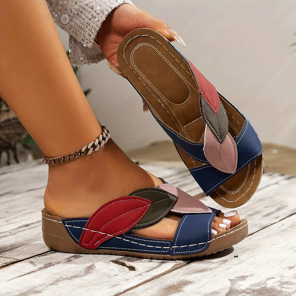 Solveig™ – Nazouvací sandály