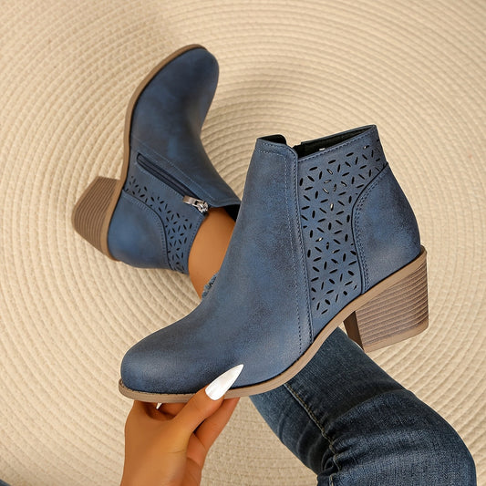 Léonie™ – Botas de cano curto respiráveis com conforto duradouro