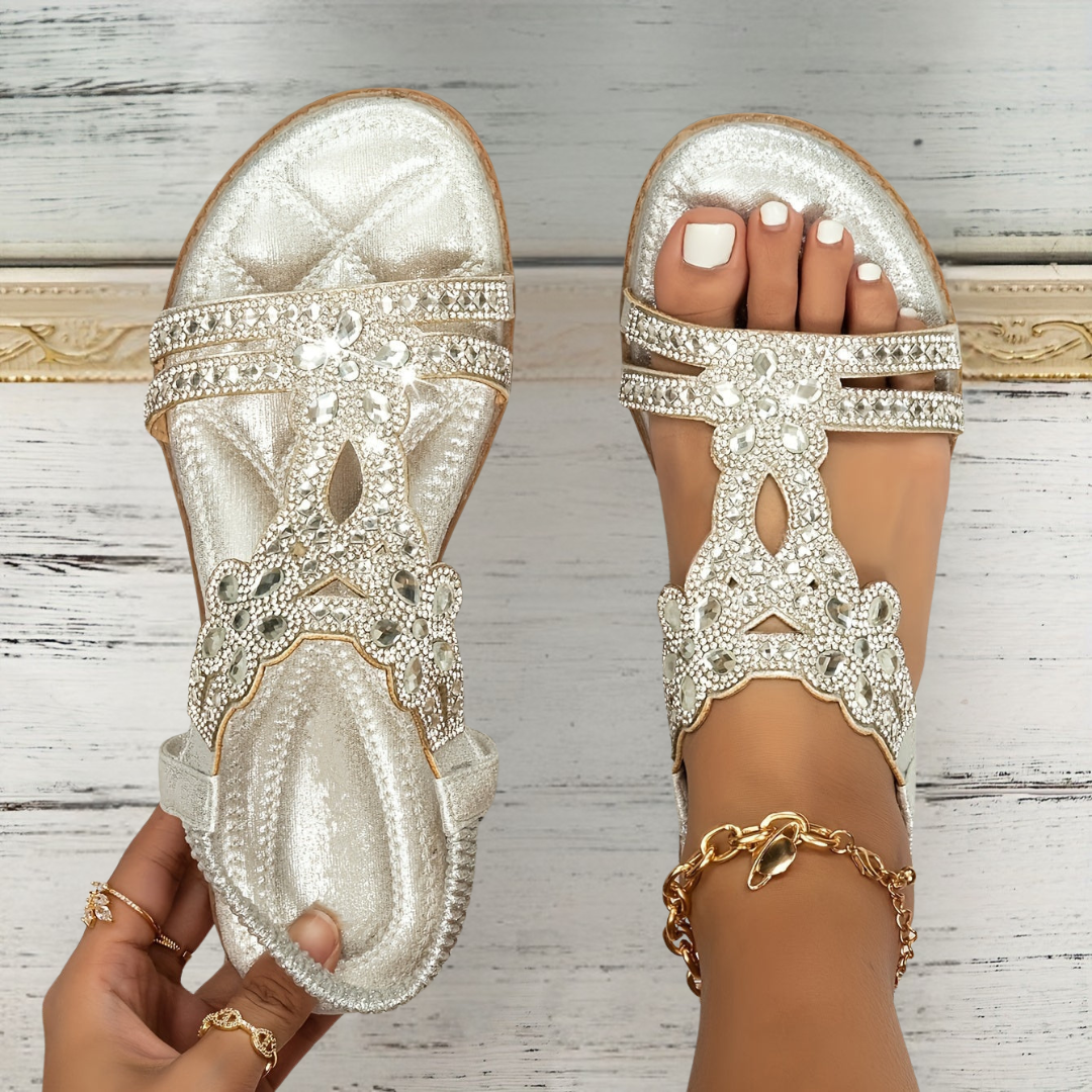 Anita – Dámské ortopedické sandály ve stylu Ibiza