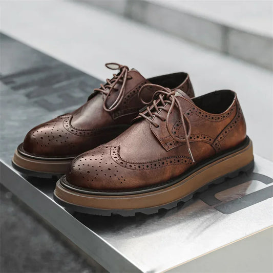 Bravello | Elegantní derby boty